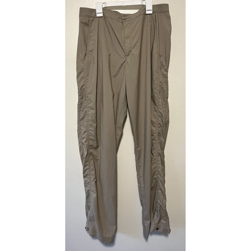 Royal Robbins Womens Nylon Pants Size 14 Tan Outdoors Hiking